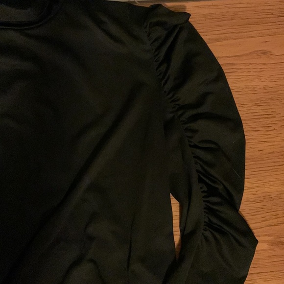 Nanette Lepore ruched puff sleeve turtleneck - Picture 3 of 3